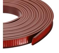 sourcing map 24.9 ft U-Shape Edge Banding, Fit 11/16 Inch Adhesive TPE Flexible Furniture Edge Protector for Cabinets, Countertop, Shelves, Table, Woods, Red