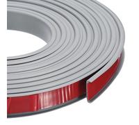 sourcing map 24.9 ft U-Shape Edge Banding, Fit 11/16 Inch Adhesive TPE Flexible Furniture Edge Protector for Cabinets, Countertop, Shelves, Table, Woods, Gray