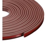 sourcing map 24.9 ft U-Shape Edge Banding, Fit 3/8 Inch Adhesive TPE Flexible Furniture Edge Protector for Cabinets, Countertop, Shelves, Table, Woods, Red