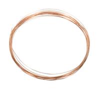 sourcing map 24 Gauge Copper Wires for Jewelry Making, 1 Roll 5m Craft Tarnish Resistant Beading Wires for Jewelry Making Supplies DIY (Rose Gold)