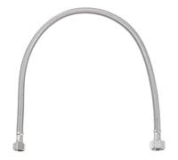 sourcing map 24 Inch Long Faucet Supply Line Connector, G3/8 Female Compression Thread x G1/2 Female Connector Straight Thread 304 Stainless Steel Water Supply Hose Line