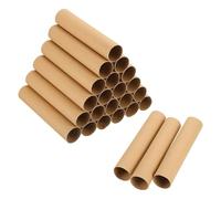 sourcing map 24 Pack Cardboard Tubes for Crafts, Toilet Paper Rolls Corrugated Cardboard Roll for Painting, Drawing, Art Supplies, DIY Projects, 7.87x1.58 Inches,Brown