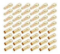 sourcing map 24 Pairs Banana Plugs Connector 3.5mm Male Female Banana Plug for Speaker Wire RC Battery Electric Motor
