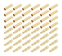 sourcing map 24 Pairs Banana Plugs Connector 4mm Male Female Banana Plug for Speaker Wire RC Battery Electric Motor