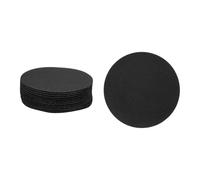 sourcing map 24 Pcs Carpet Spot Markers, 4 Inch Circle Floor Dots for Classroom Carpet, Circles Spots Dots for Preschool Teacher Supplies, Flexible Seating, Black