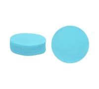 sourcing map 24 Pcs Carpet Spot Markers, 4 Inch Circle Floor Dots for Classroom Carpet, Circles Spots Dots for Preschool Teacher Supplies, Flexible Seating, Light Blue