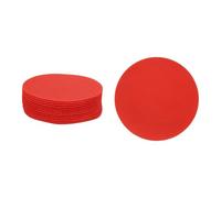 sourcing map 24 Pcs Carpet Spot Markers, 4 Inch Circle Floor Dots for Classroom Carpet, Circles Spots Dots for Preschool Teacher Supplies, Flexible Seating, Red