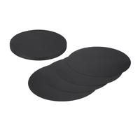 sourcing map 24 Pcs Circle Card Stock, 15 Inch Round Cutouts Paper Thick Cardboard Circles for Crafts Paint Supply DIY Projects Bulletin Board Decor, Black