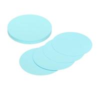 sourcing map 24 Pcs Circle Card Stock, 2 Inch Round Cutouts Paper Thick Cardboard Circles for Crafts Paint Supply DIY Projects Bulletin Board Decor, Light Blue
