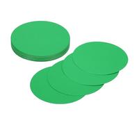 sourcing map 24 Pcs Circle Card Stock, 3 Inch Round Cutouts Paper Thick Cardboard Circles for Crafts Paint Supply DIY Projects Bulletin Board Decor, Dark Green