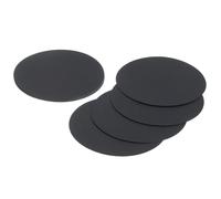 sourcing map 24 Pcs Circle Card Stock, 4.9 Inch Round Cutouts Paper Thick Cardboard Circles for Crafts Paint Supply DIY Projects Bulletin Board Decor, Black