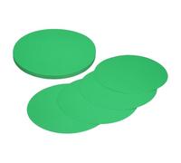 sourcing map 24 Pcs Circle Card Stock, 5.9 Inch Round Cutouts Paper Thick Cardboard Circles for Crafts Paint Supply DIY Projects Bulletin Board Decor, Dark Green