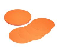 sourcing map 24 Pcs Circle Card Stock, 5.9 Inch Round Cutouts Paper Thick Cardboard Circles for Crafts Paint Supply DIY Projects Bulletin Board Decor, Orange