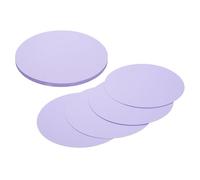 sourcing map 24 Pcs Circle Card Stock, 6.7 Inch Round Cutouts Paper Thick Cardboard Circles for Crafts Paint Supply DIY Projects Bulletin Board Decor, Light Purple