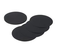 sourcing map 24 Pcs Circle Card Stock, 8.3 Inch Round Cutouts Paper Thick Cardboard Circles for Crafts Paint Supply DIY Projects Bulletin Board Decor, Black