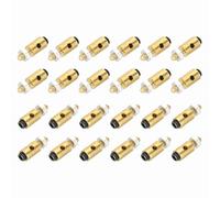 sourcing map 24 Pcs Linkage Stoppers Connecting Servo Arm, D4x1.6mm Adjustable Push Rod with Nut and Screw for RC Airplane RC Car Control Board