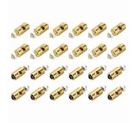 sourcing map 24 Pcs Linkage Stoppers Connecting Servo Arm, D5x3mm Adjustable Push Rod with Nut and Screw for RC Airplane RC Car Control Board