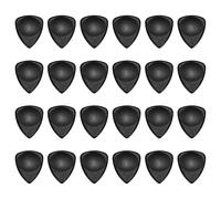 sourcing map 24 Pcs Rosewood Wood Guitar Pick, 3.0mm Ultra Heavy Gauge Wood Groove Shape Guitar Picks for Electric, Acoustic, Bass Guitars, Purple Red