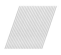 sourcing map 24 Pcs Round Steel Rod 1.9mm Diameter HSS Lathe Bar Stock Tool 100mm Long for Shaft Gear Drill Lathes Boring Machine Turning Miniature Axle Cylindrical Pin DIY Craft Tool