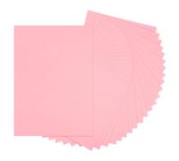 sourcing map 24 Sheets Light Pink Cardstock Printer Paper 8.5" x 11" A4 Thick Paper Sheet 250gsm/170lb Bulk Card Stock for Printer DIY Scrapbook Menus Cards Invitations and Crafts