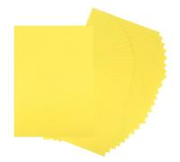 sourcing map 24 Sheets Yellow Cardstock Printer Paper 8.5" x 11" A4 Thick Paper Sheet 250gsm/170lb Bulk Card Stock for Printer DIY Scrapbook Menus Cards Invitations and Crafts