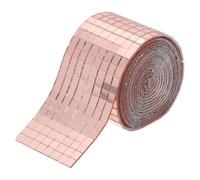 sourcing map 2400 PCS Glass Mirrors Disco Ball Tiles Self-Adhesive Rose Gold Mirror Mosaic Tiles 5 x 5mm for Disco Ball, DIY Craft, KTV Decoration 1 Sheet
