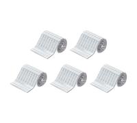 sourcing map 2400 PCS Glass Mirrors Disco Ball Tiles Self-Adhesive Silver Mirror Mosaic Tiles 5 x 5mm for Disco Ball, DIY Craft, KTV Decoration 5 Sheet