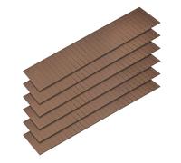 sourcing map 2400pcs Self Adhesive Mirrors Mosaic Tiles, 5 x 5 mm Mini Square Acrylic Disco Ball Tiles Sticker for DIY Disco Ball Craft Decorations Making, Brown