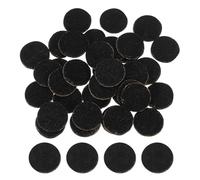 sourcing map 240Pcs Round Felt Circles, 10mm (3/8") Black Non-Woven Felt Fabric Sticker Self-Adhesive Felt Pads Pre Cut Felt Pads for Sewing Costume Handcraft Cut Crafts DIY Projects