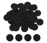 sourcing map 240Pcs Round Felt Circles, 13mm (1/2") Black Non-Woven Felt Fabric Sticker Self-Adhesive Felt Pads Pre Cut Felt Pads for Sewing Costume Handcraft Cut Crafts DIY Projects