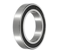 sourcing map 24377-2RS Non-Standard Ball Bearings 24mm ID x 37mm OD x 7mm Thickness Bearings Double Rubber Sealed Chrome Steel Bearing for Industrial Machinery