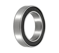 sourcing map 24378-2RS Non-Standard Ball Bearings 24mm ID x 37mm OD x 8mm Thickness Bearings Double Rubber Sealed Chrome Steel Bearing for Industrial Machinery