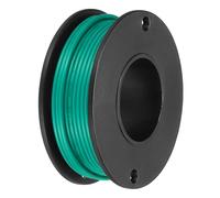 sourcing map 24AWG Stranded PVC Hookup Wire 10M/33ft Green, Electrical UL1007 Spool Tinned Copper Wire for Internal Connecting, Marine