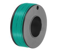 sourcing map 24AWG Stranded PVC Hookup Wire 15M/49ft Green, Electrical UL1007 Spool Tinned Copper Wire for Internal Connecting, Marine