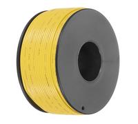 sourcing map 24AWG Stranded PVC Hookup Wire 50m/164ft Yellow | Electrical UL1007,Spool Tinned ,Copper Wire ,for Internal Connecting,Marine