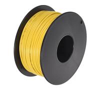 sourcing map 24AWG Wire 24 Gauge Stranded Wire PVC Hookup Wire 30M/100ft Yellow, Electrical Wire UL1007 Spool Tinned Copper Wire for Internal Connecting Wire, Marine
