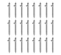 sourcing map 24pcs 18mm Quick Release Spring Bar 1.8mm Diameter Stainless Steel Watch Pins Replacement Band Link Pins Lugs for Watch Band Straps