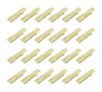 sourcing map 24pcs 43cm Champagne Gold Satin Table Napkins Polyester Square Bright Table Napkin Fabric Table Napkin for Event Wedding Party Table Decoration, 17 x 17 Inch