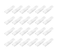 sourcing map 24pcs 43cm White Satin Table Napkins Polyester Square Bright Table Napkin Fabric Table Napkin for Event Wedding Party Table Decoration, 17 x 17 Inch