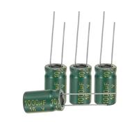 sourcing map 24Pcs Electrolytic Capacitor High Frequency 1000UF 16V with Aluminum Radial Leads 10 x 17mm High Ripple Current Low Impedance