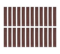 sourcing map 24pcs Peel and Stick Floor Tile 36" x 6" Self Adhesive PVC Wood Grain Flooring Waterproof Rosewood Style Plank Flooring for Bedroom Living Room, Red