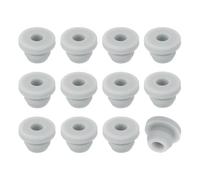 sourcing map 24Pcs Rubber Grommets, Mount Dia 5mm ID 2.5mm Snap Firewall Hole Plug, Anti-Scratch Hole Cover Plug for Electrical Box Cable Wiring, Gray