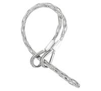 sourcing map 25-37mm OD Cable Pulling Socks Grip 0.73 M Double Head Side Pull Wires Mesh Puller Socks Grip Stainless Steel Wire Pulling Tools