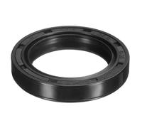 sourcing map 25.4 x 36.5 x 6.35mm TC Oil Shaft Seal, Nitrile Rubber Double Lip Oil Seals by Size for Car Automobile Bearing Shaft Oil Pumps Engines
