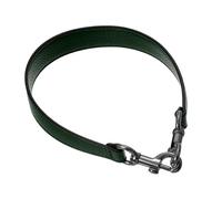 sourcing map 25.59 Inch PU Leather Short Bag Strap with Clasp, Purse Handles Handbags Replacement Straps for Clutch Bag Crossbody Underarm Bags, Dark Green, Grey Buckle