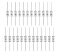sourcing map 25 Pcs 1.8 Ohm Resistor, 3 Watts 5% Tolerance Metal Oxide Film Resistor Axial Lead, Flame Proof for DIY Electronic Projects Circuits Experiments