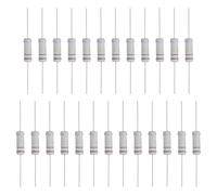 sourcing map 25 Pcs 110K Ohm Resistor, 3 Watts 5% Tolerance Metal Oxide Film Resistor Axial Lead, Flame Proof for DIY Electronic Projects Circuits Experiments