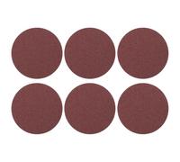 sourcing map 25 Pcs 125mm 5 Inch Sanding Disc 60 Grit Hook and Loop Sandpaper Random Orbital Sander Pads for Woodworking Automotive Metal