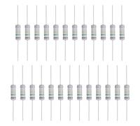 sourcing map 25 Pcs 150K Ohm Resistor, 3 Watts 5% Tolerance Metal Oxide Film Resistor Axial Lead, Flame Proof for DIY Electronic Projects Circuits Experiments