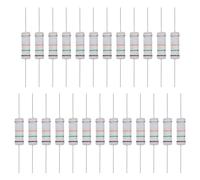 sourcing map 25 Pcs 15K Ohm Resistor, 3 Watts 5% Tolerance Metal Oxide Film Resistor Axial Lead, Flame Proof for DIY Electronic Projects Circuits Experiments